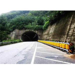 Buy cheap Customized EVA Highway Safety Roller Barrier Galvanized Surface from wholesalers
