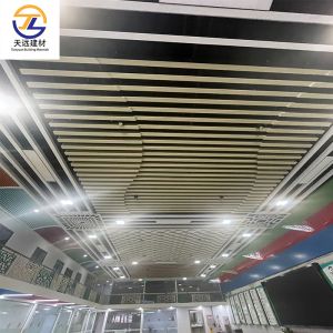 Office Building Ceiling Metal Perforated Plate For Ceiling Aluminum Panel With