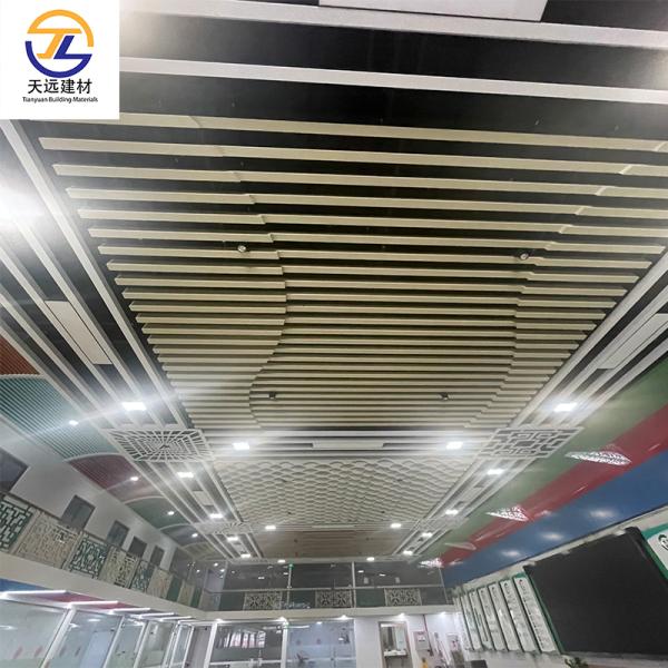 Office Building Ceiling Metal Perforated Plate For Ceiling Aluminum Panel With