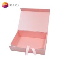 Buy cheap Foldable 157gsm C2S Magnetic Gift Boxes With Ribbon For Perfume Packaging product