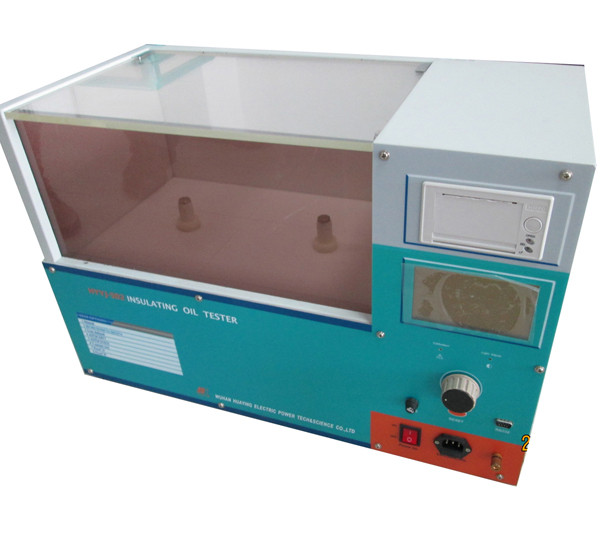 Quality ASTM D1816 80KV Transformer Oil Testing Equipment With LCD Screen Display for sale