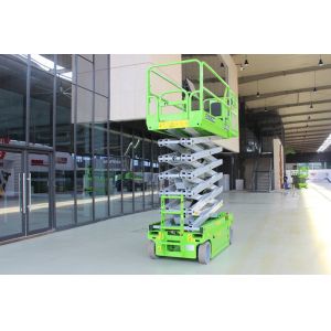 Buy cheap Open Hydraulic System 3.5km/H 11.8m Scissor Sky Lift Platform from wholesalers