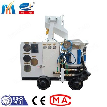 Buy cheap Pneumatic Concrete Spraying Shotcrete Machine 240m Small Remote With Dust Cover from wholesalers