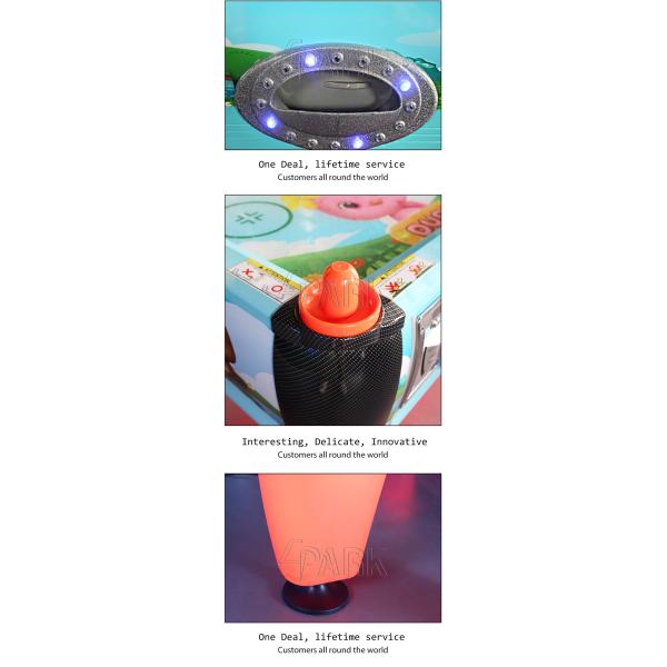 FRP Glass Fiber Reinforced Plastics Chicken Air Hockey Table Coin Operated Sports Machine
