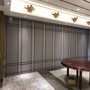 Buy cheap Aluminum Frame Color Custormized Melamine Sliding Hanging Acoustic Folding Partition Wall from wholesalers