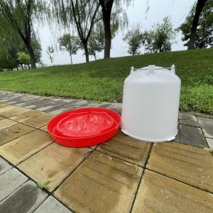 Buy cheap Cylindrical Birds Farmer plastic poultry drinker durable from wholesalers