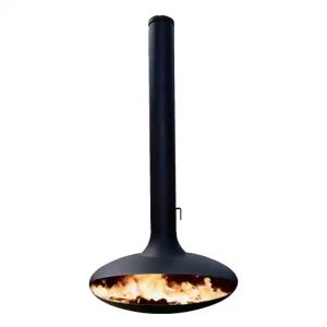 Buy cheap stove fireplace rotating spherical suspended hanging round from wholesalers