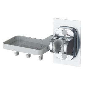 Buy cheap Non Drill Hole ABS Plastic Hand Held Shower Holder Bracket Chrome Plated from wholesalers