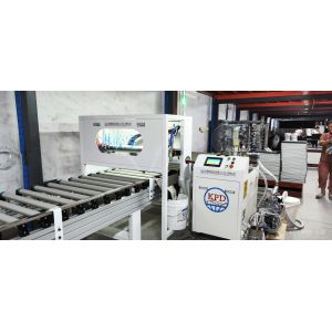 Buy cheap Fully Automatic Glue Spraying Machine for Insulation Integrated Board Production Line MGO Panels Fire-Proof Door from wholesalers