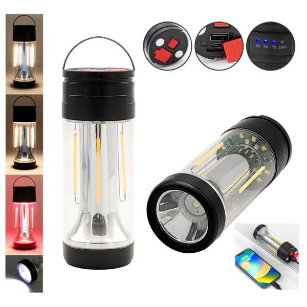 Quality 50x137mm Rechargeable LED Site Light IP55 Multifunctional Work Light for sale