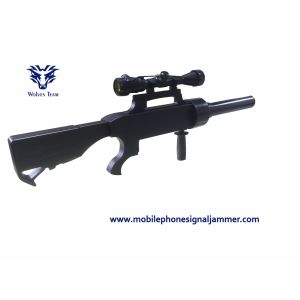 Buy cheap Security Defense Drone Jamming Device Gun Shape IR Laser Telescope IP55 Waterproof Anti-Uav Drone Jammer 2000 meters from wholesalers