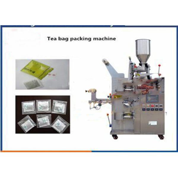 Buy cheap 3 / 4 Sides Seal Automatic Tea Bag Packing Machine With PLC Control System from wholesalers