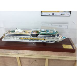 Buy cheap Aida Cruises Cruise Ship Models Composite Paint ship model from wholesalers