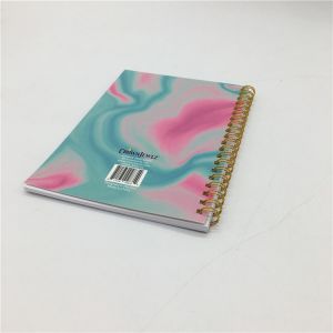 Custom Luxury Notebook Coil Notepad Custom Logo Journal / Diary / Agenda With