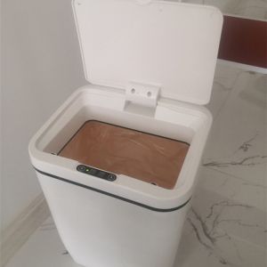 Buy cheap 12L Induction Type Household Rubbish Bin Anti Finger Oil With Quiet Close Lid from wholesalers