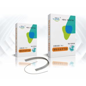 Buy cheap Class II Orthodontic Super Elastic Thermal Active Niti Wires from wholesalers