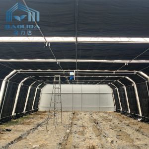 Buy cheap 16ft Wall Height Sides Ventilation Shading System Automated Blackout Greenhouse from wholesalers