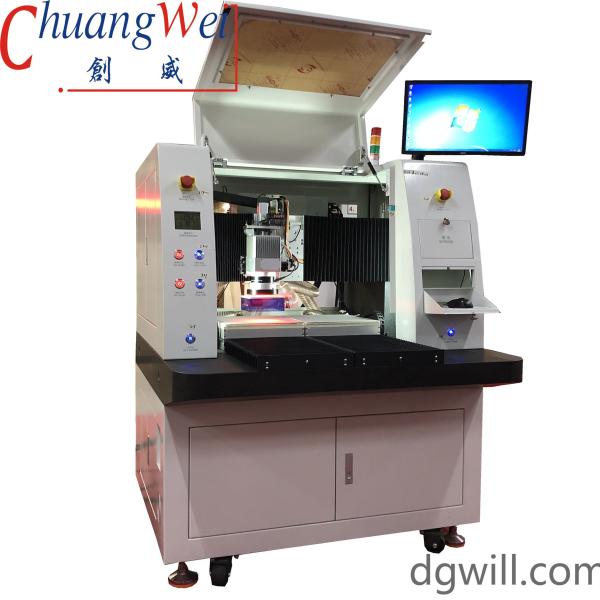 Buy cheap Off-Line Laser PCB Depaneling Machine 0.02 Precision 335mm from wholesalers