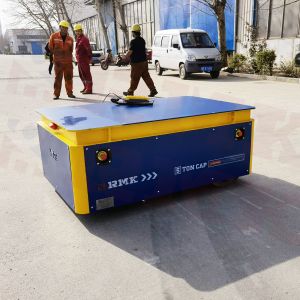 Buy cheap 1 Ton Customized Trackless Transfer Trolley With Mecanum Wheel from wholesalers