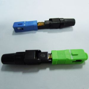 Buy cheap Embedded Type Fiber Optic Connectors SC/APC SC/UPC , Optical Fiber Quick SM Connector from wholesalers