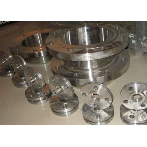 Buy cheap ASTM A / SA182  WN / SW  Flanged Steel Pipe Fittings , Custom Stainless Steel Blind Flange from wholesalers