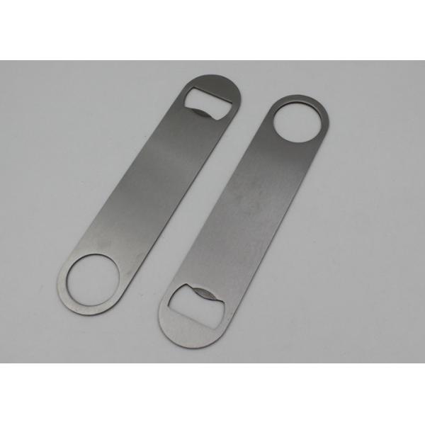 Quality Personalized Flat Stainless Steel Bottle Opener with Engraved logo for sale