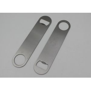 Buy cheap Personalized Flat Stainless Steel Bottle Opener with Engraved logo from wholesalers