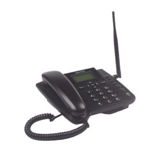 Buy cheap 1000 MAh 850 GSM Desk Phone 2 SIMs Wide Coverage Low Call Drop Rate from wholesalers