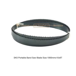 SK5 Portable Band Saw Blade Size:1065mmx10x8T