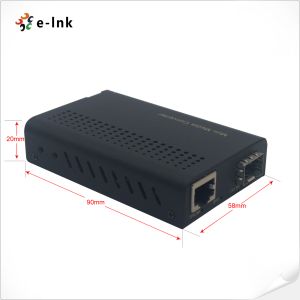 Mini 10/100Base-TX to 100Base-SFP Media Converter