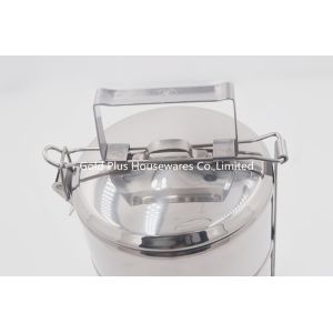 Buy cheap 16cm Layer by layer thailand inner lunch box for kid stainless steel food carrier box with handle from wholesalers