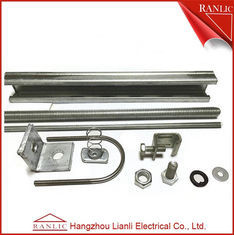 Steel Unistrut Channel Hot Dip Strut Channel Fittings Slotted or None - Slotted