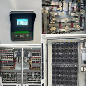 Buy cheap Fast Type2 DC EV Charger Black Color With LED Display Screen from wholesalers