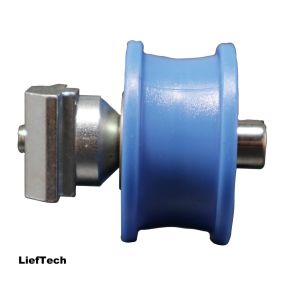 Buy cheap Slider Movable Aluminum Grooved Roller For 28mm Tube ISO9001 from wholesalers
