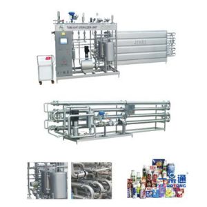 Milk UHT Sterilization Machine / Full Automatic Plate Sterilizer Machine