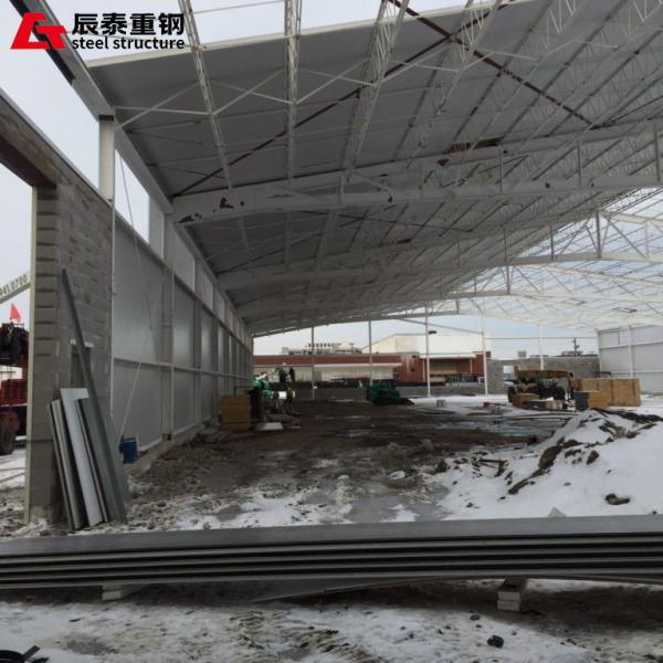 Buy cheap Q235 Galvanized Steel Structure Workshop Metal Frame Warehouse Wind Resistant from wholesalers