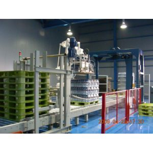 Automatic pallet stretch wrappers shrink packaging equipment for industries