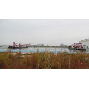 Solid Sand Dredging Capacity 900-1050 CBM/H Sand Mining Dredge For Sand And Mud