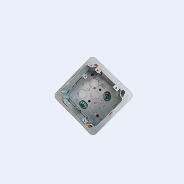 Buy cheap 1.60mm Thickness Steel Material Circular Junction Box 2-1/8" Depth 1" Kockouts from wholesalers