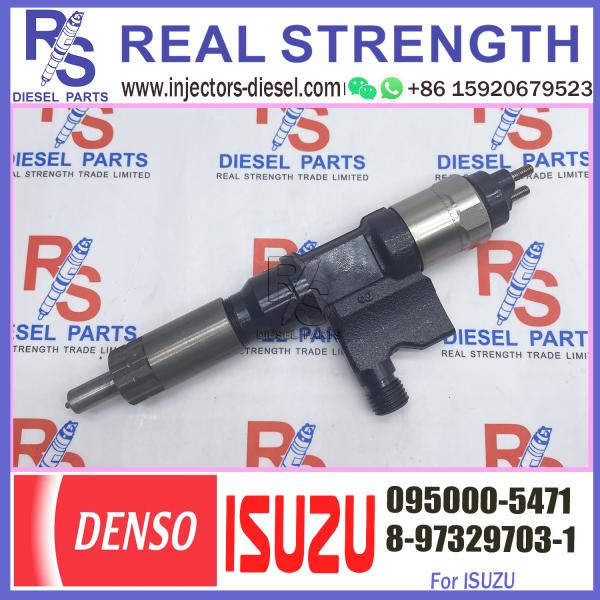 Diesel Engine Fuel Pump Injector Assemblies 095000-5471 Common Rail Injector 8-97329703-2 for ISUZU