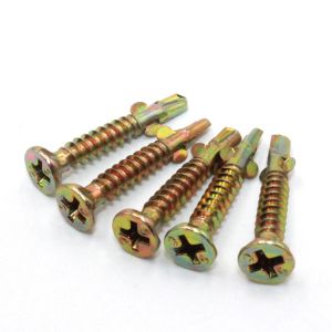 Buy cheap Metric Cross Flat Bugle Head Self Drilling Screws Fine Coarse Thread Self-Drilling Roof Screw from wholesalers