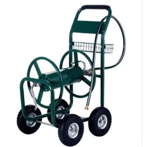 Buy cheap Qingdao Port Loading 19LBS Metal Garden Water Hose Reel Cart with Portable Water Pipe from wholesalers