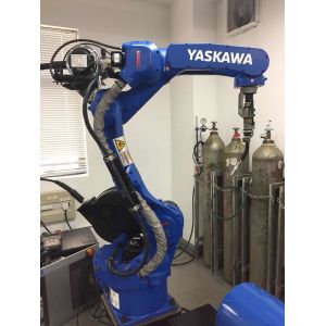 Buy cheap YRC1000 Controller Controlled 6 Axis Welding Robot Arm Yaskawa AR1440 with TBI welding gun and cleaning station for Wall Mounting and Precise Welding from wholesalers