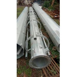 Buy cheap PLS Pole 56m BTS Self Supporting Antenna Tower from wholesalers