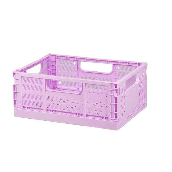 Buy cheap ECO Friendly PP Plastic Desk Crate Stackable Collapsible and Foldable for Organization from wholesalers