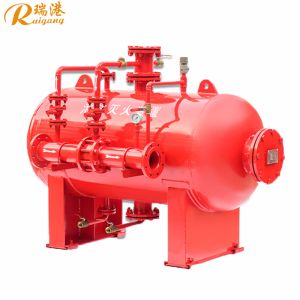 Buy cheap Epoxy Coating Proportioning Foam Bladder Tank Red 0.6MPa Max. Operating Pressure For Effective Fire Protection from wholesalers