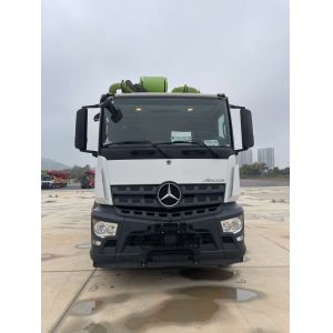 Buy cheap 2021 Zoomlion 63m Concrete Pump Truck with 5-Section Boom 180 m³/h Output and 11 MPa Pressure from wholesalers