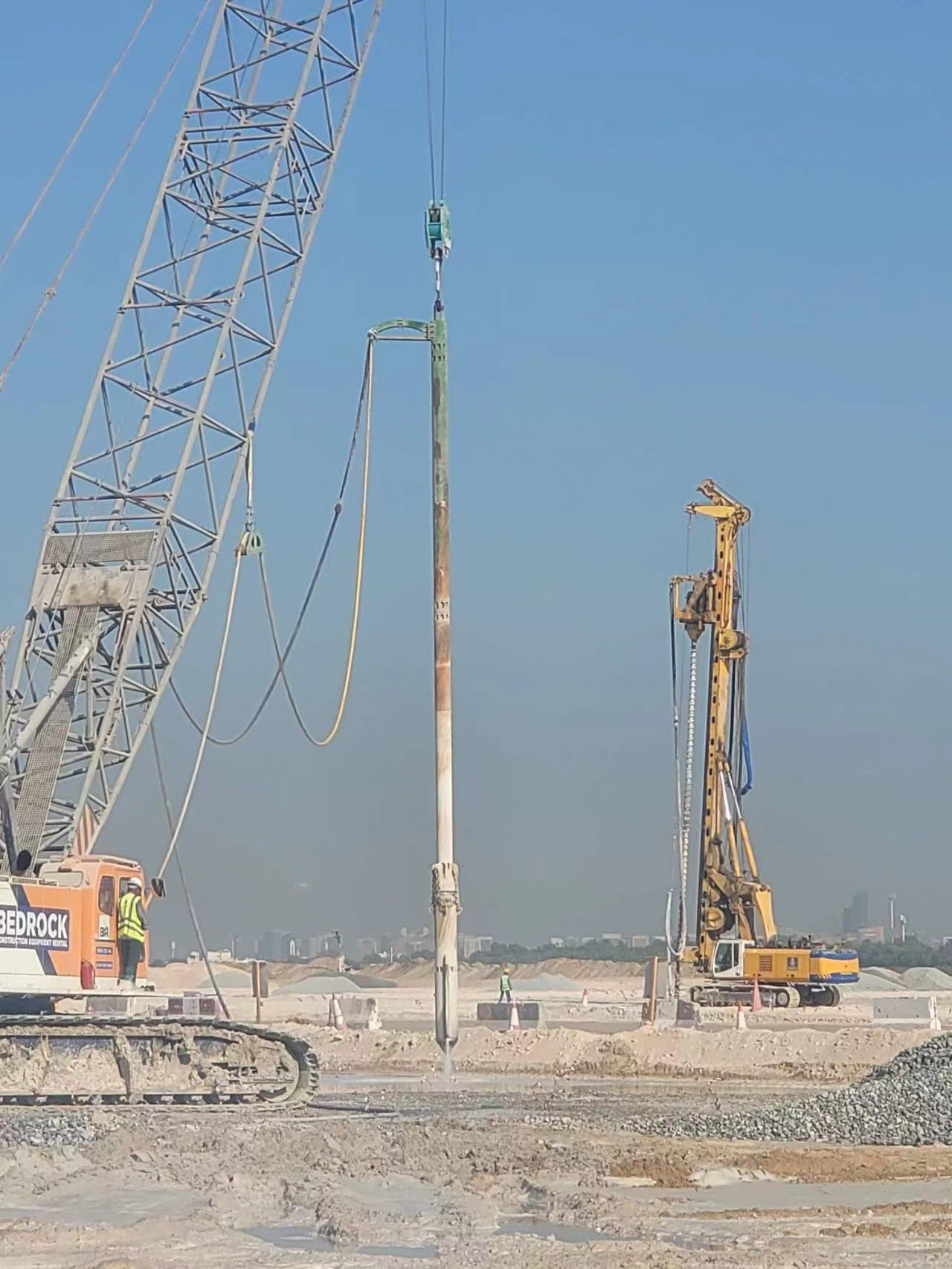 Buy cheap BVEM Vibro Replacement Stone Column 377mm 75kw Vibro Float Machine For Compaction Piling from wholesalers