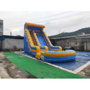Buy cheap 0.55mm PVC Inflatable Water Slide Blow Up Jumping Slide from wholesalers