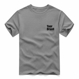 Buy cheap Casual Custom Men's T Shirts Short Sleeves and Custom Logo for Men's Wardrobe Essential from wholesalers